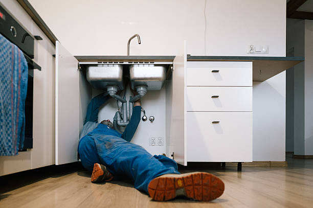 Professional Drain Cleaning technician working in Vero Beach, FL